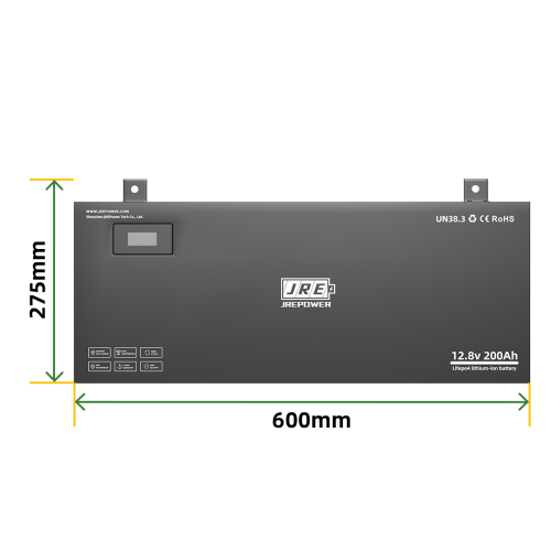 12V 200Ah 2560Wh LFP LiFePo4 RV Battery 12V 200Ah 2560Wh LFP LiFePo4 RV Battery