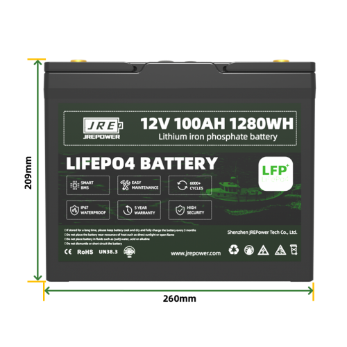 12V 100Ah 12V Deep Cycle Battery Energy Storage Battery 12V 100Ah 12V Deep Cycle Battery Energy Storage Battery